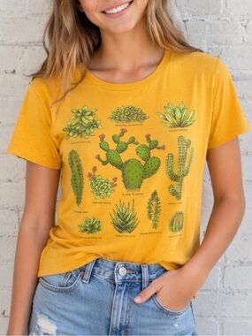 Fifth Sun Mustard Crewneck Graphic Tee